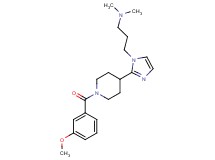 (3-{2-[1-(3-methoxybenzoyl)-4-piperidinyl]-1H-imidazol-1-yl}propyl)dimethylamine