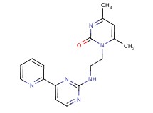 4,6-dimethyl-1-(2-{[4-(2-pyridinyl)-2-pyrimidinyl]amino}ethyl)-2(1H)-pyrimidinone