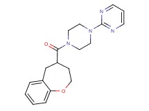 2-[4-(2,3,4,5-tetrahydro-1-benzoxepin-4-ylcarbonyl)piperazin-1-yl]pyrimidine