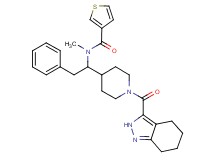 N-methyl-N-{2-phenyl-1-[1-(4,5,6,7-tetrahydro-2H-indazol-3-ylcarbonyl)-4-piperidinyl]ethyl}-3-thiophenecarboxamide