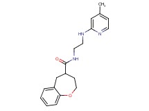 N-{2-[(4-methylpyridin-2-yl)amino]ethyl}-2,3,4,5-tetrahydro-1-benzoxepine-4-carboxamide
