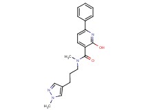 2-hydroxy-N-methyl-N-[3-(1-methyl-1H-pyrazol-4-yl)propyl]-6-phenylnicotinamide