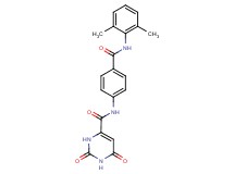 N-(4-{[(2,6-dimethylphenyl)amino]carbonyl}phenyl)-2,6-dioxo-1,2,3,6-tetrahydropyrimidine-4-carboxamide