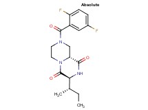 (3S,9aR)-8-(2,5-difluorobenzoyl)-3-[(1S)-1-methylpropyl]tetrahydro-2H-pyrazino[1,2-a]pyrazine-1,4(3H,6H)-dione