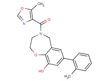 4-[(5-methyl-1,3-oxazol-4-yl)carbonyl]-7-(2-methylphenyl)-2,3,4,5-tetrahydro-1,4-benzoxazepin-9-ol
