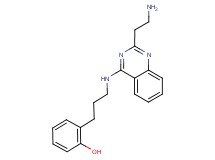 2-(3-{[2-(2-aminoethyl)quinazolin-4-yl]amino}propyl)phenol