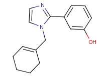 3-[1-(cyclohex-1-en-1-ylmethyl)-1H-imidazol-2-yl]phenol