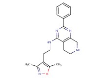 N-[2-(3,5-dimethylisoxazol-4-yl)ethyl]-2-phenyl-5,6,7,8-tetrahydropyrido[3,4-d]pyrimidin-4-amine