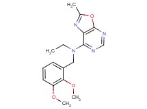 N-(2,3-dimethoxybenzyl)-N-ethyl-2-methyl[1,3]oxazolo[5,4-d]pyrimidin-7-amine
