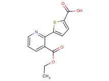 5-[3-(ethoxycarbonyl)pyridin-2-yl]thiophene-2-carboxylic acid