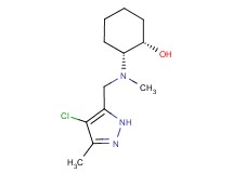 (1S*,2R*)-2-[[(4-chloro-3-methyl-1H-pyrazol-5-yl)methyl](methyl)amino]cyclohexanol