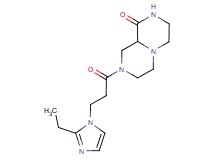 8-[3-(2-ethyl-1H-imidazol-1-yl)propanoyl]hexahydro-2H-pyrazino[1,2-a]pyrazin-1(6H)-one