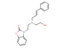 3-(2-{(2-hydroxyethyl)[(2E)-3-phenylprop-2-en-1-yl]amino}ethyl)-1,3-benzoxazol-2(3H)-one