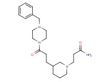 3-{3-[3-(4-benzylpiperazin-1-yl)-3-oxopropyl]piperidin-1-yl}propanamide