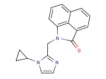 1-[(1-cyclopropyl-1H-imidazol-2-yl)methyl]benzo[cd]indol-2(1H)-one