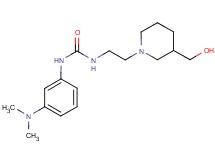 N-[3-(dimethylamino)phenyl]-N'-{2-[3-(hydroxymethyl)piperidin-1-yl]ethyl}urea