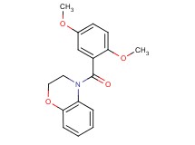 4-(2,5-dimethoxybenzoyl)-3,4-dihydro-2H-1,4-benzoxazine