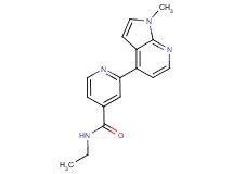 N-ethyl-2-(1-methyl-1H-pyrrolo[2,3-b]pyridin-4-yl)isonicotinamide