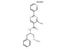 N-[(1S)-1-benzyl-2-methoxyethyl]-4-methyl-2-pyridin-3-ylpyrimidine-5-carboxamide