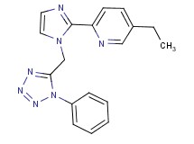 5-ethyl-2-{1-[(1-phenyl-1H-tetrazol-5-yl)methyl]-1H-imidazol-2-yl}pyridine
