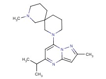 2-(5-isopropyl-2-methylpyrazolo[1,5-a]pyrimidin-7-yl)-8-methyl-2,8-diazaspiro[5.5]undecane