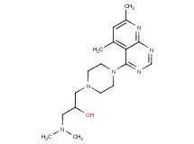 1-(dimethylamino)-3-[4-(5,7-dimethylpyrido[2,3-d]pyrimidin-4-yl)piperazin-1-yl]propan-2-ol