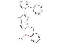 1-(2-methoxybenzyl)-5-(3-phenyl-1H-pyrazol-4-yl)-1,4-dihydroimidazo[4,5-c]pyrazole