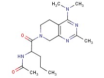 N-(1-{[4-(dimethylamino)-2-methyl-5,8-dihydropyrido[3,4-d]pyrimidin-7(6H)-yl]carbonyl}butyl)acetamide