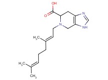 5-[(2E)-3,7-dimethylocta-2,6-dien-1-yl]-4,5,6,7-tetrahydro-3H-imidazo[4,5-c]pyridine-6-carboxylic acid