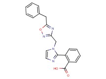 2-{1-[(5-benzyl-1,2,4-oxadiazol-3-yl)methyl]-1H-imidazol-2-yl}benzoic acid