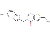 6-ethyl-3-[(6-methylimidazo[1,2-a]pyridin-2-yl)methyl]thieno[2,3-d]pyrimidin-4(3H)-one