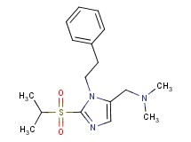 1-[2-(isopropylsulfonyl)-1-(2-phenylethyl)-1H-imidazol-5-yl]-N,N-dimethylmethanamine