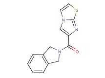 2-(imidazo[2,1-b][1,3]thiazol-6-ylcarbonyl)isoindoline