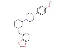 1-[1-(1,3-benzodioxol-4-ylmethyl)-3-piperidinyl]-4-(4-methoxyphenyl)piperazine