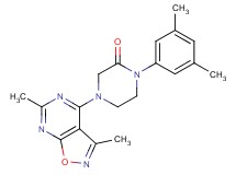 4-(3,6-dimethylisoxazolo[5,4-d]pyrimidin-4-yl)-1-(3,5-dimethylphenyl)-2-piperazinone