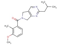 2-isobutyl-6-(3-methoxy-2-methylbenzoyl)-6,7-dihydro-5H-pyrrolo[3,4-d]pyrimidine