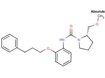 (2S)-2-(methoxymethyl)-N-[2-(3-phenylpropoxy)phenyl]pyrrolidine-1-carboxamide