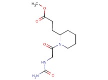 methyl 3-{1-[N-(aminocarbonyl)glycyl]piperidin-2-yl}propanoate