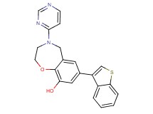 7-(1-benzothien-3-yl)-4-pyrimidin-4-yl-2,3,4,5-tetrahydro-1,4-benzoxazepin-9-ol