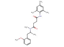 N'-mesityl-N-[2-(2-methoxyphenyl)-1-methylethyl]-N-methylsuccinamide