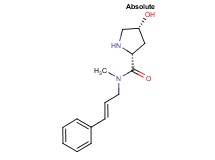 (4R)-4-hydroxy-N-methyl-N-[(2E)-3-phenylprop-2-en-1-yl]-D-prolinamide