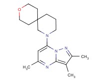 2-(2,3,5-trimethylpyrazolo[1,5-a]pyrimidin-7-yl)-9-oxa-2-azaspiro[5.5]undecane