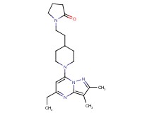 1-{2-[1-(5-ethyl-2,3-dimethylpyrazolo[1,5-a]pyrimidin-7-yl)piperidin-4-yl]ethyl}pyrrolidin-2-one