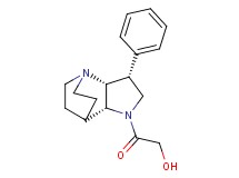 2-oxo-2-[(3R*,3aR*,7aR*)-3-phenylhexahydro-4,7-ethanopyrrolo[3,2-b]pyridin-1(2H)-yl]ethanol