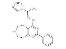 N-[2-(1H-imidazol-1-yl)propyl]-2-pyridin-2-yl-6,7,8,9-tetrahydro-5H-pyrimido[4,5-d]azepin-4-amine