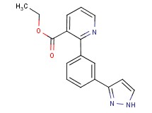 ethyl 2-[3-(1H-pyrazol-3-yl)phenyl]nicotinate