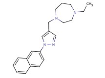 1-ethyl-4-{[1-(2-naphthyl)-1H-pyrazol-4-yl]methyl}-1,4-diazepane