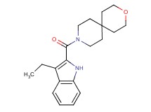 9-[(3-ethyl-1H-indol-2-yl)carbonyl]-3-oxa-9-azaspiro[5.5]undecane