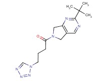 2-tert-butyl-6-[4-(1H-tetrazol-1-yl)butanoyl]-6,7-dihydro-5H-pyrrolo[3,4-d]pyrimidine
