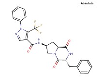 N-[(3R,7S,8aS)-3-benzyl-1,4-dioxooctahydropyrrolo[1,2-a]pyrazin-7-yl]-1-phenyl-5-(trifluoromethyl)-1H-pyrazole-4-carboxamide